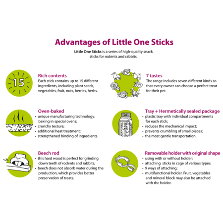 Mealberry Petit bâtonnets de baies