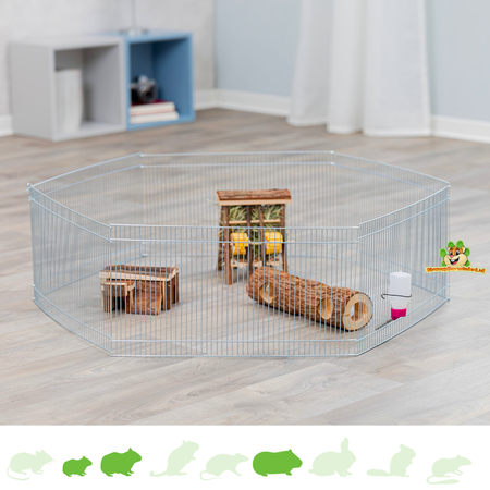 Trixie Zona de juego para ratones y hámsteres ø 90 × 25 cm