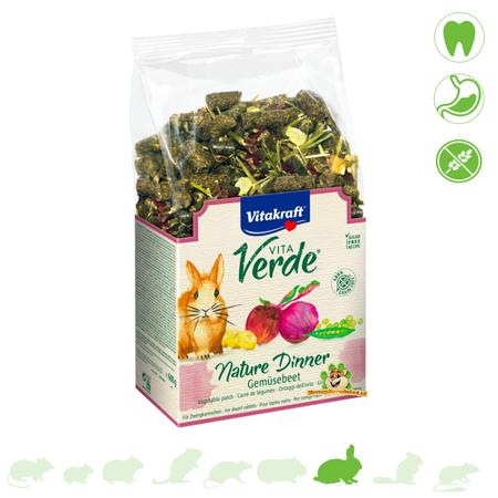 Vitakraft Natur-Dinner, Gemüsegarten, Kaninchenfutter
