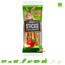 Knaagdier Sticks Appel