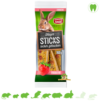 Knaagdier Sticks Aardbei