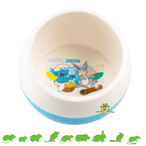 Muzieksmurf Voer/Waterbakje 15 cm