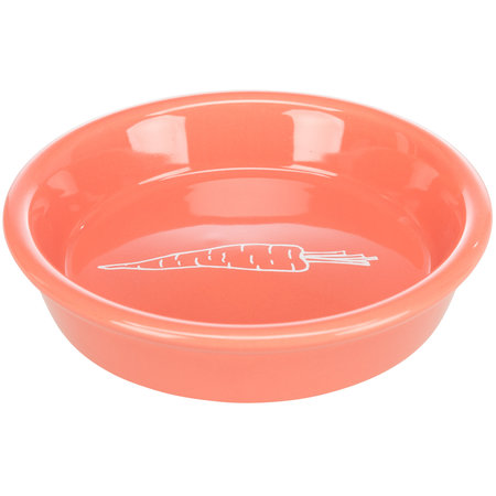 Trixie Ceramic Food Bowl Carrot 14 cm for Rodents