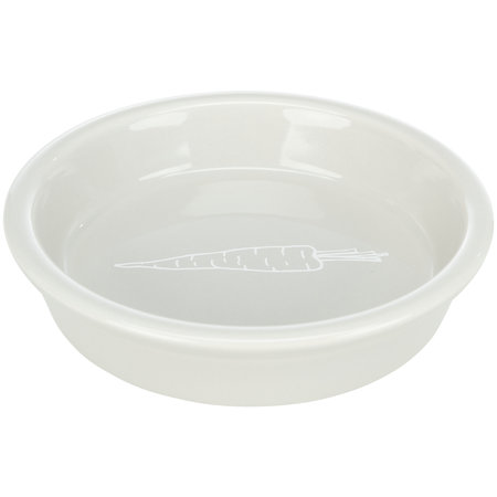 Trixie Ceramiczna miska na karmę marchewka 14 cm dla gryzoni