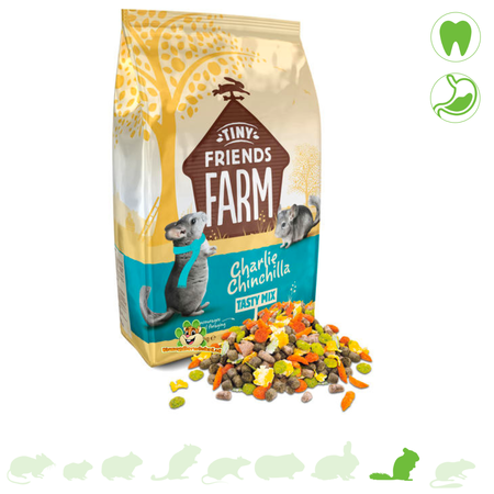 Supreme Charlie Chinchilla Complete Muesli 2,5 kg Chinchillavoer