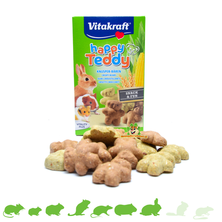 Vitakraft Osito de peluche feliz para roedores y conejos