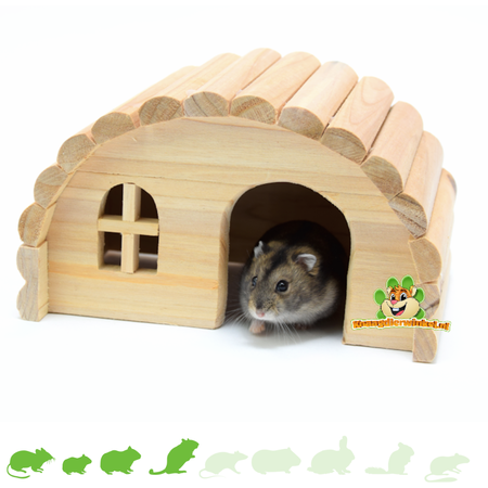 Trixie White Wooden Igloo House for Rodents