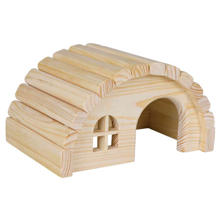 Trixie White Wooden Igloo House for Rodents
