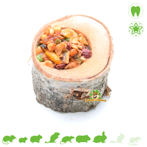 Obsttopf aus Holz 9 cm