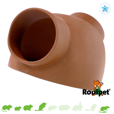 Rodipet Igloo en céramique EasyClean advance TERRA 22 cm | Maison pour hamsters