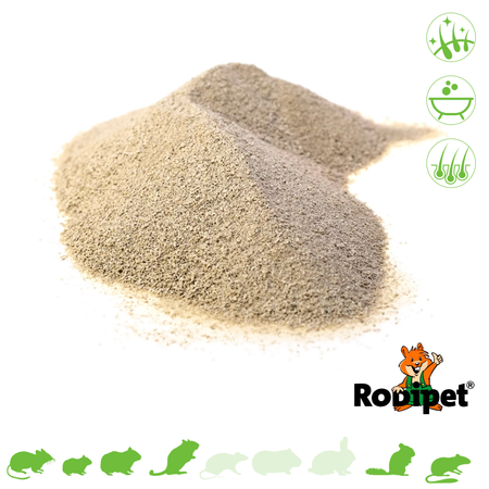 Rodipet BiMSi® Bain Sable Bain aux Herbes Menthe & Camomille 1 Litre