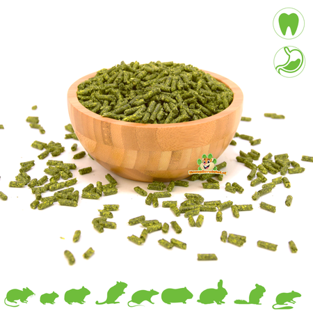 Knaagdier Kruidenier Pellet z lucerny (alfalfy)