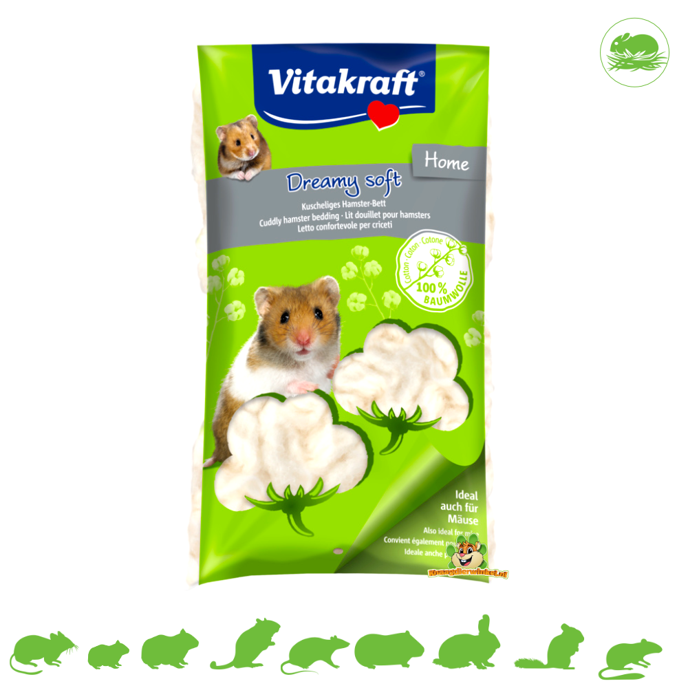 Vitakraft Dreamy Soft Matériau de nidification en coton