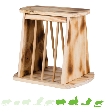 Trixie Heuraufe geflammt mit Deckel 25 cm