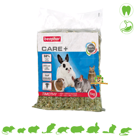Beaphar Foin de fléole des prés Care Plus 1 kg
