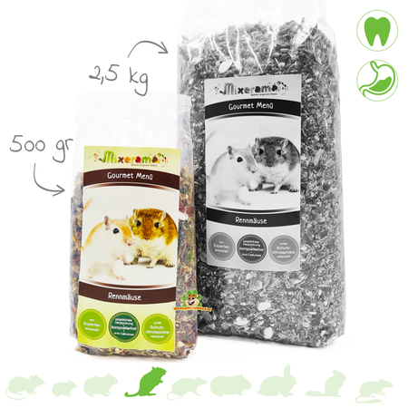 Mixerama Gerbil Rennerschmaus Gourmet Menu Gerbil food