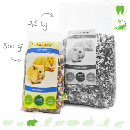 Mixerama Fairytale Goudhamster Extra 500 gram