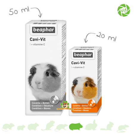 Beaphar Cavia Vitamine C Druppels voor Knaagdieren & Konijnen!