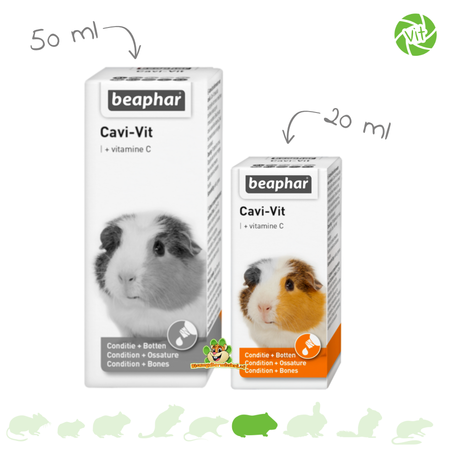 Beaphar Meerschweinchen-Vitamin-C-Tropfen für Nagetiere und Kaninchen!