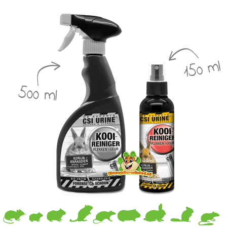 CSI Spray Urine Remover for Rodents & Rabbits!