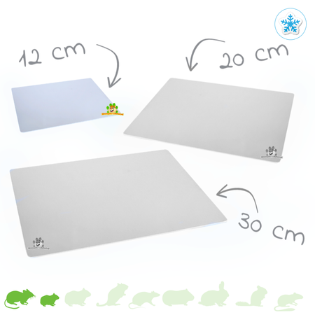 Aluminium-Kühlplatte für Nagetiere und Kaninchen!