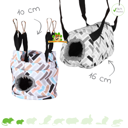 Rodent Hammock Cube Clara for Rodents!
