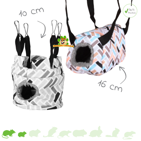 Hamac Cube Clara pour Rongeurs !