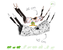 Tunnel suspendu pour rongeurs Clara pour rongeurs et furets !!