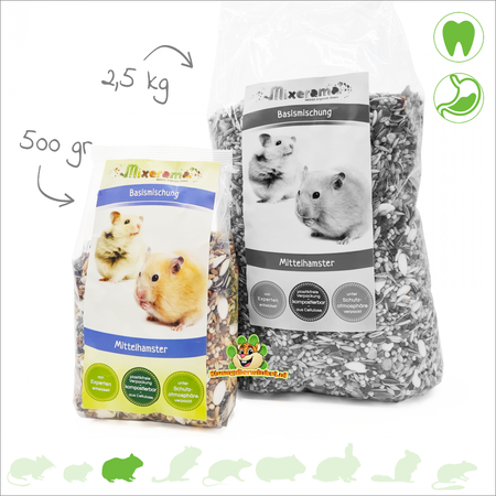 Mixerama Golden Hamster Basic Menu Hamster Food