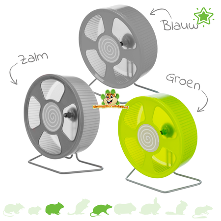 Trixie Roue d'exercice en plastique pour hamster 20 cm pour rongeurs