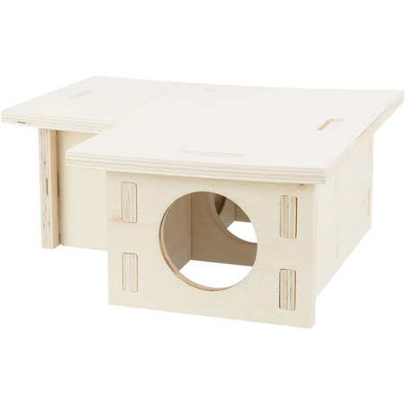 Trixie Maison d'angle sans clous, 3 pièces