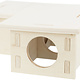 Trixie Casa esquinera multihabitación sin clavos, 3 habitaciones