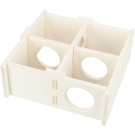 Trixie Maison multipièces sans clous 4 pièces pour rongeurs