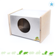 Knaagdierwinkel® Caseta de aluminio de 30 cm para chinchillas, degús, jerbos y ratas.