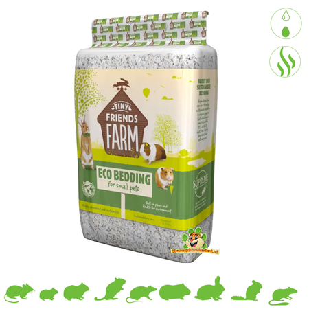 Supreme Tiny Friends Farm Eco-Bedding Cobertor para el suelo de 15 litros