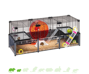 Notebook steeg kousen Ferplast Multipla Hamster Large 100 cm Modulaire Hamsterkooi | DRD  Knaagdierwinkel®