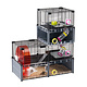 Ferplast Cage pour hamster Multipla de grande taille (100 cm) pour rongeurs !