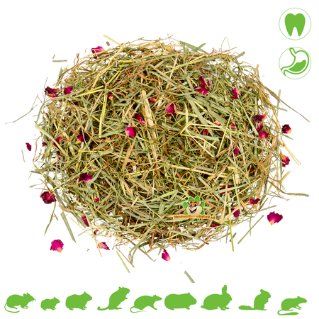 Witte Molen Foin de fleurs de campagne, fleurs de rose, 500 grammes