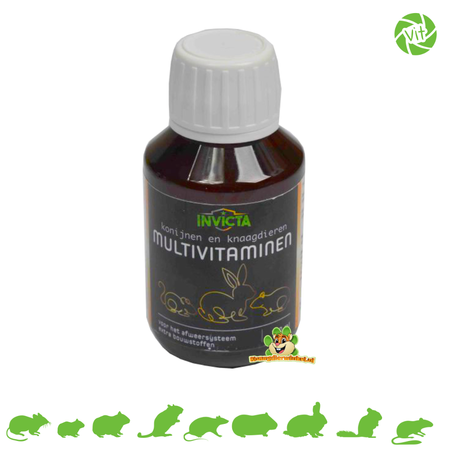 Invicta Multivitamines pour rongeurs et lapins 100 ml