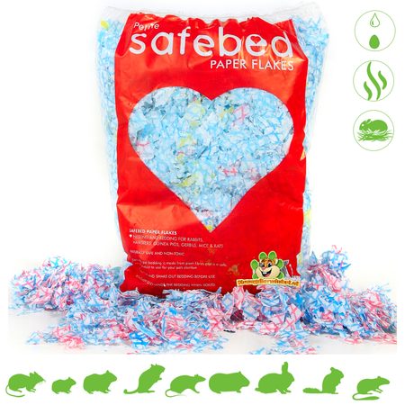 Paper Flakes Bedding SMALL colored paper bedding