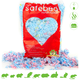 Paper Flakes Bedding SMALL colored paper bedding
