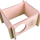 Getzoo Maison Dzungi en bois sans clous de 15 cm pour rongeurs !