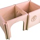 Getzoo Maison en bois à plusieurs compartiments sans clous pour hamster doré 23 cm