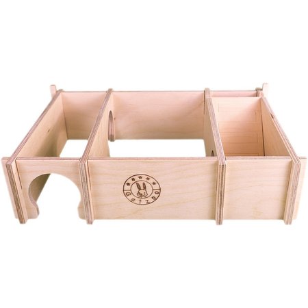 Getzoo Casa multicámara Leyla de 28 cm para ratones y hámsteres enanos.