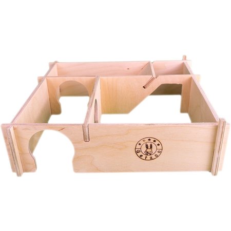 Getzoo Casa multicámara Xena de 29 cm para hámsteres y jerbos.