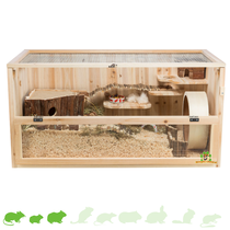 Wooden Rodent House 100 x 50 x 50 cm