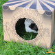 HayPigs Cardboard Playhouse Junior 30 cm for Rodents!