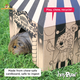 HayPigs Cabane en carton 33 cm pour rongeurs !