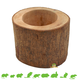 Boomstam Kudus Cup Mahonie Voerbakje 10 cm