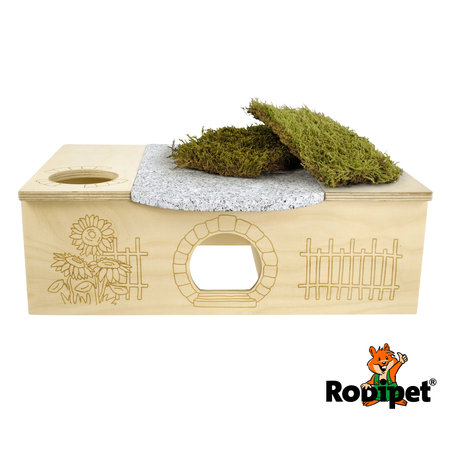 Rodipet ʄʋʀɬɨɴɡ Granit-Mehrraumhaus Goldi GROß